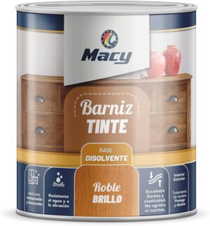 BARNIZ TINTE BRILLANTE AL DISOLVENTE