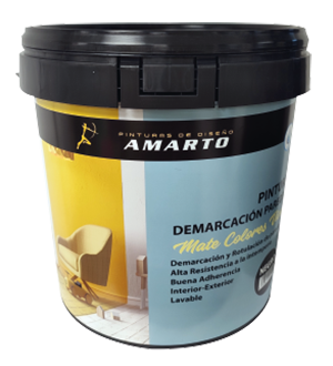 PINTURA DEMARCACIÓN PAREDES NEGRA